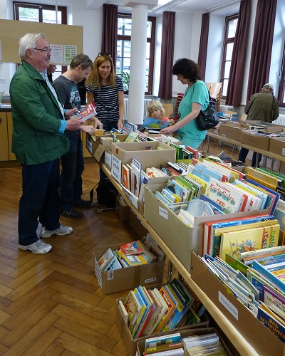 Bücherflohmarkt 2015