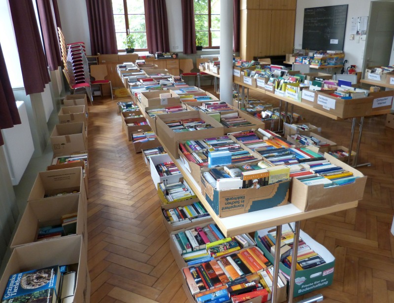 Bücherflohmarkt 2016